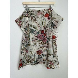 Gauzy Floral Womens Scarf/Shawl/Wrap Spring 52x27